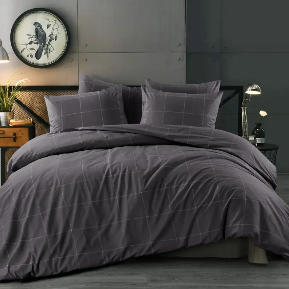 Day Dream Duuk - Dekbedovertrek - Tweepersoons - 200x200/220 cm - Grijs