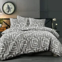 Day Dream Sem - Dekbedovertrek - Eenpersoons - 140x200/220 cm - Grijs