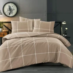 Day Dream Stan - Dekbedovertrek - Tweepersoons - 200 x 200/220 - Beige