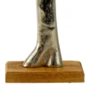 Decoratie levensboom - Tree of Life - aluminium/hout - 31 x 34 cm