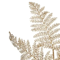 Decoris Kunstplant tak varen - goud - 80 x 30 cm - kunststof