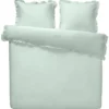 Dekbedovertrek Cato - groen - 200x200/220 cm
