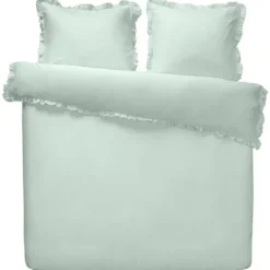 Dekbedovertrek Cato - groen - 240x200/220 cm