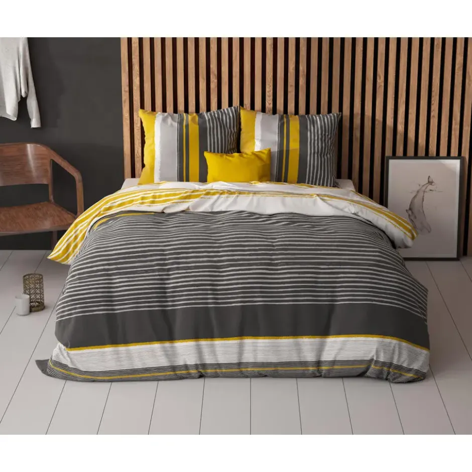 Dekbedovertrek Drake 200x220 – Zacht & Ademend – Incl. 2 Kussenslopen