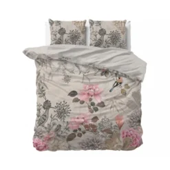 Dekbedovertrek Forest Flowers 240x220 – Zacht & Ademend – Incl. 2 Kussenslopen
