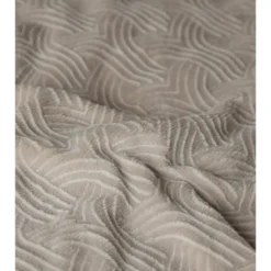 Dekbedovertrek Japandi 200x220 – Flanel Fleece – Zacht & Warm – Taupe