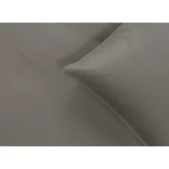 Dekbedovertrek Jorrit effen - antraciet - 140x200/220 cm