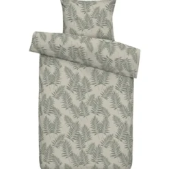 Dekbedovertrek Lewis - zand/taupe - 140x220 cm