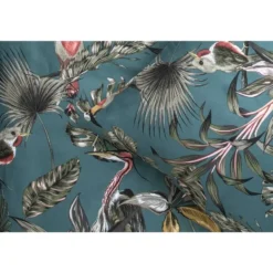 Dekbedovertrek Sophia bloemen - blauw - 140x200/220 cm