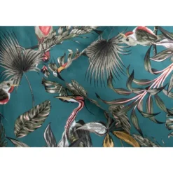 Dekbedovertrek Sophia bloemen - blauw - 200x200/220 cm