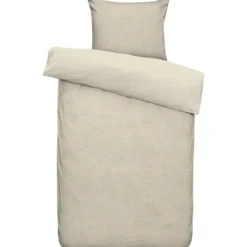 Dekbedovertrek Teddy Favorite Fuzzle - taupe - 140x220 cm