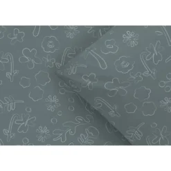 Dekbedovertrek Vedor - grijs/blauw - 140x220 cm