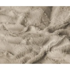 Dekbedovertrek 140x220 – Furry Check Design & Zacht Warm Fleece
