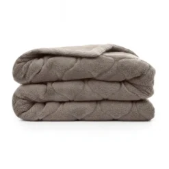 Dekbed zonder Overtrek Lazy Teddy 200x200 – Superzacht & Wasbaar – Taupe