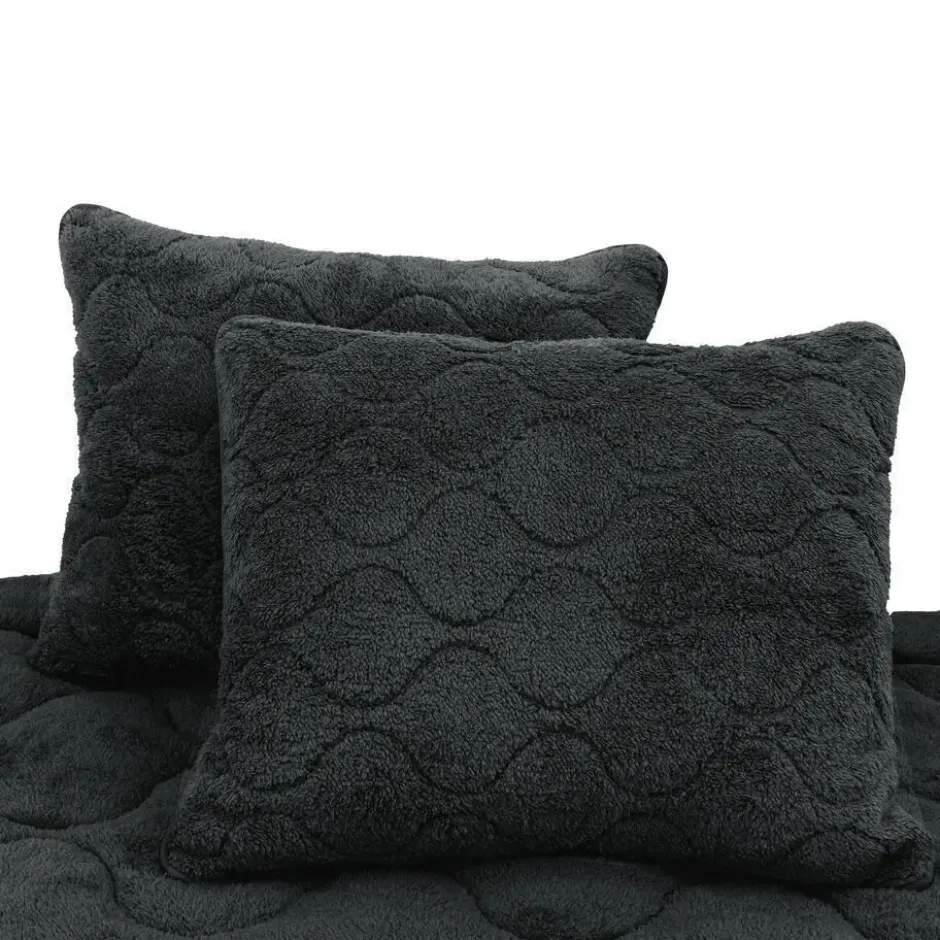Dekbed zonder Overtrek Lazy Teddy 200x200 – Superzacht & Wasbaar – Zwart
