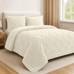 Dekbed zonder Overtrek Lazy Teddy 140x200 – Superzacht & Wasbaar – Beige