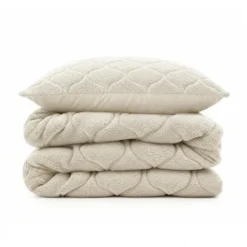 Dekbed zonder Overtrek Lazy Teddy 140x200 – Superzacht & Wasbaar – Beige