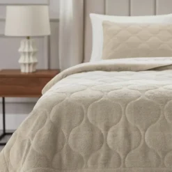Dekbed zonder Overtrek Lazy Teddy 240x200 – Superzacht & Wasbaar – Beige