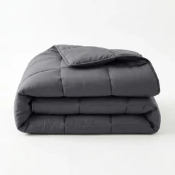 Dekbed zonder overtrek – Perkal Hotel Katoen – 240x220 – Antraciet