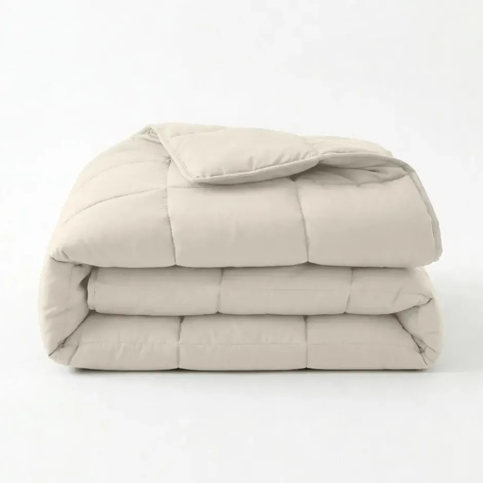 Dekbed zonder overtrek – Perkal Hotel Katoen – 240x220 – Beige