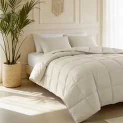 Dekbed zonder overtrek – Perkal Hotel Katoen – 240x220 – Beige