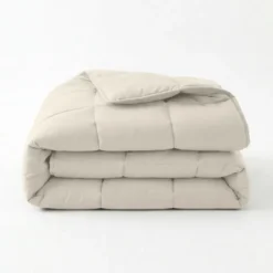 Dekbed zonder overtrek – Perkal Hotel Katoen – 140x220 – Beige