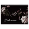 Deurmat Dutch Bouqet antraciet - 50x70 cm