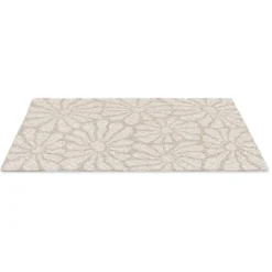 Deurmat 90x60 cm Bloemen - Print - Beige - Bruin - Minimalistisch