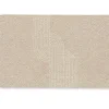 Deurmat 90x60 cm Parallelle lijnen - Lichte textuur - Beige