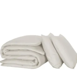 De Witte Lietaer Dekbedovertrek Katoen Satijn Olivia - Lits Jumeaux - 240 x 220