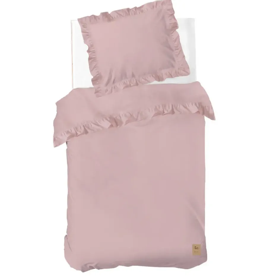 Dindi Home - Dekbedovertrek Candy Clouds - 140x220 cm - Roze
