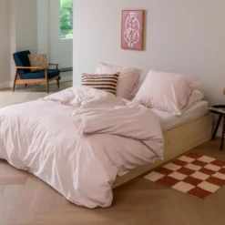 Dindi Home - Dekbedovertrek Candy Clouds - 200x220 cm - Roze