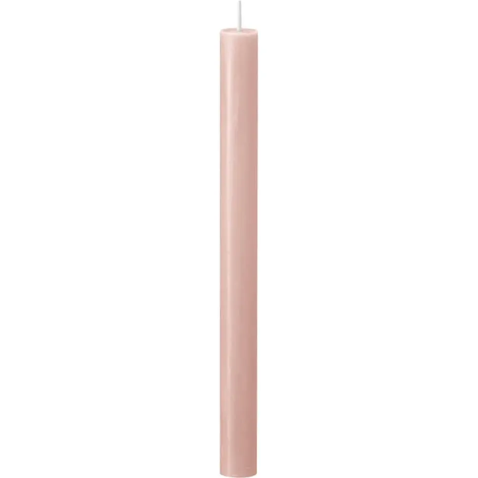 Dinerkaars Rustiek - roze - 27xØ2,3 cm