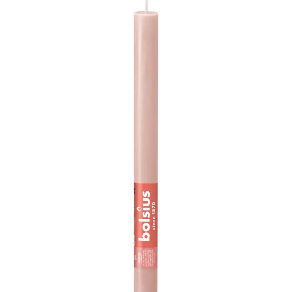 Dinerkaars Rustiek - roze - 27xØ2,3 cm