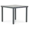 Dining Tuintafel vierkant 90 x 90 cm Grijs Porto