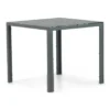 Dining Tuintafel vierkant 85 x 85 cm Grijs Venustas