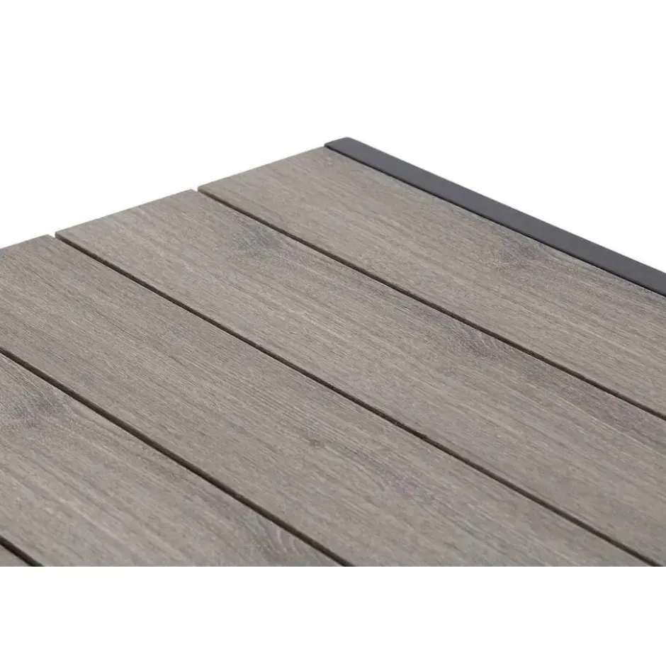 Dining Tuintafel vierkant 92 x 92 cm Grijs Young