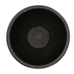 DK Design Bloempot model Maya - verweerd zwart - D32xH35cm - rustiek