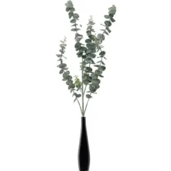 DK Design Kunstbloem Eucalyptus tak Real Touch - 88 cm - groen
