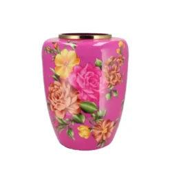 DK Design Vaas Flower Bouquet - fuchsia roze - D33 x H45 cm