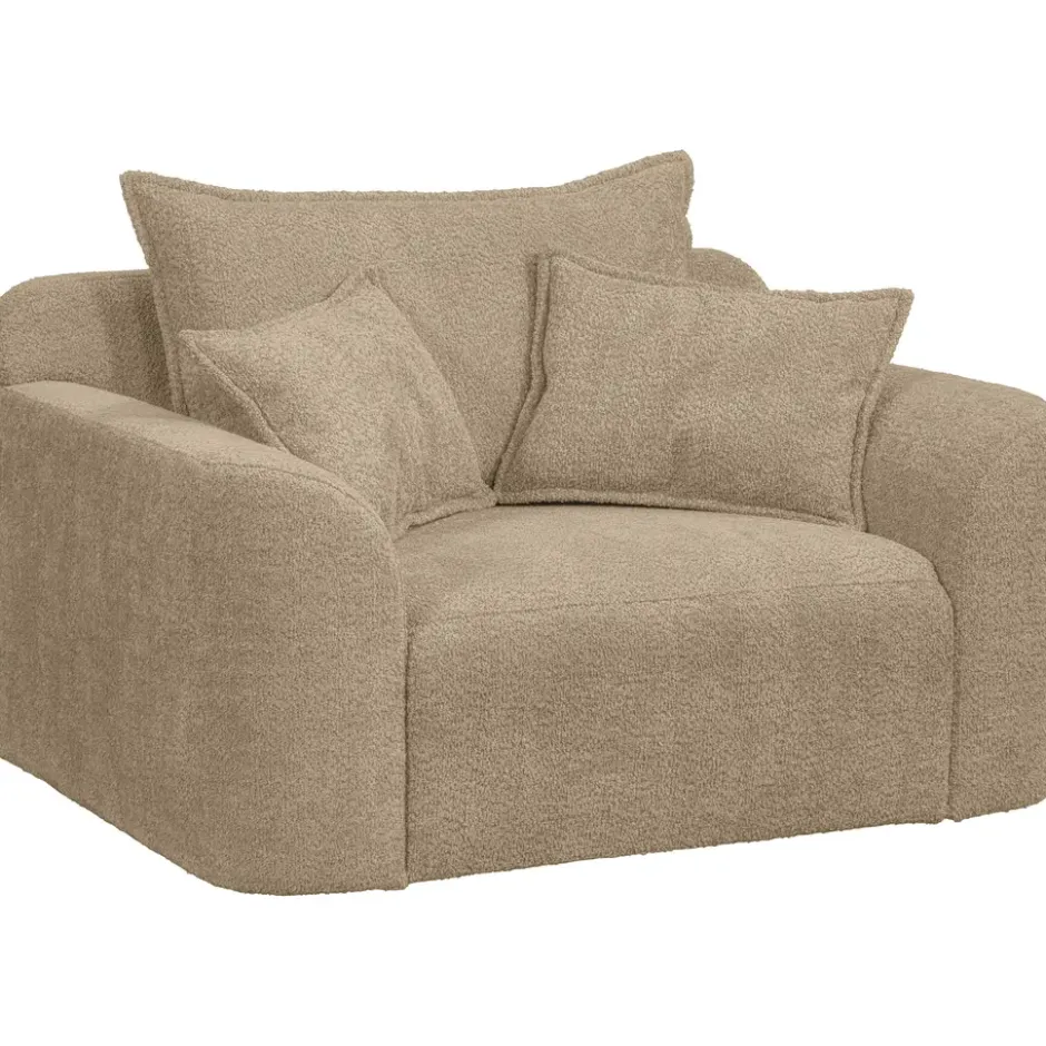 Draaibare Loveseat Elsa - stof Eden - taupe