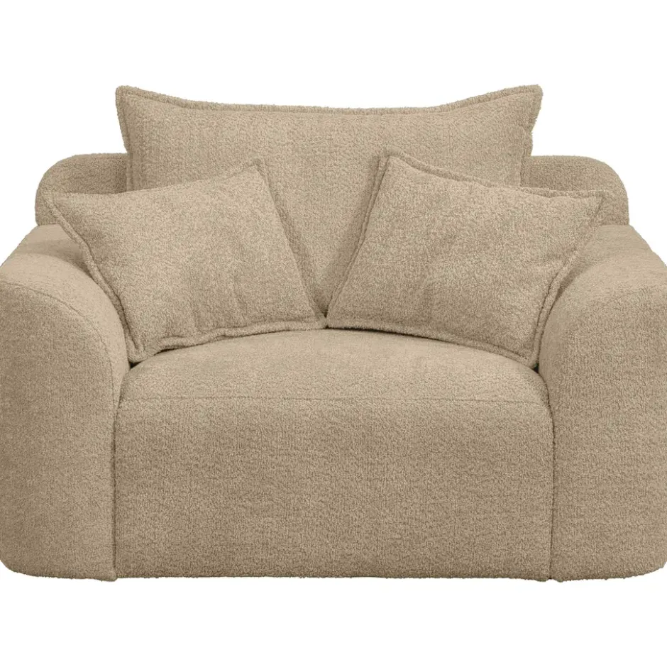 Draaibare Loveseat Elsa - stof Eden - taupe