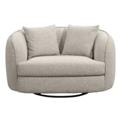 Draaibare Loveseat Enzio - stof Sirena - greige