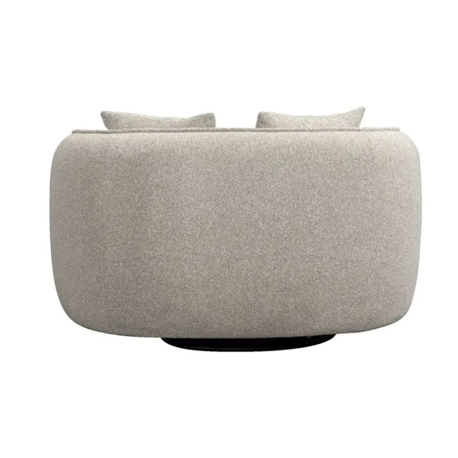 Draaibare Loveseat Enzio - stof Sirena - greige