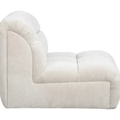 Draaifauteuil Beau - stof Raven - beige
