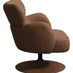 Draaifauteuil Coco - wijnrood