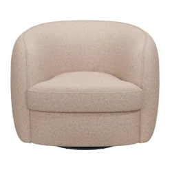 Draaifauteuil Enzio - stof Wales - taupe