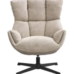 Draaifauteuil Hidde - beige