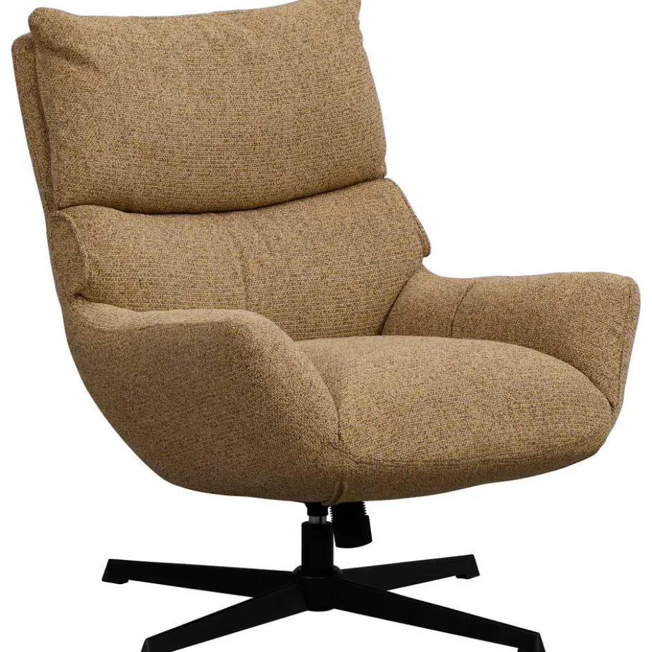 Draaifauteuil Jelte - oker