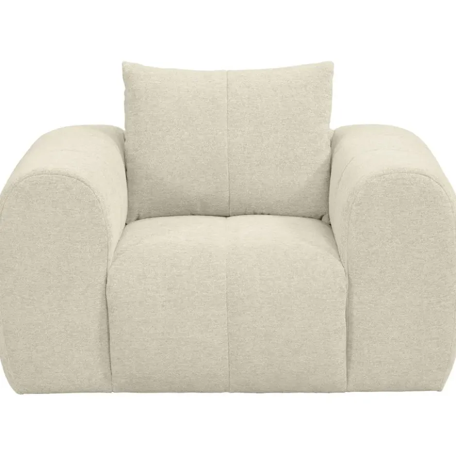 Draaifauteuil Juliette - stof Raven - beige